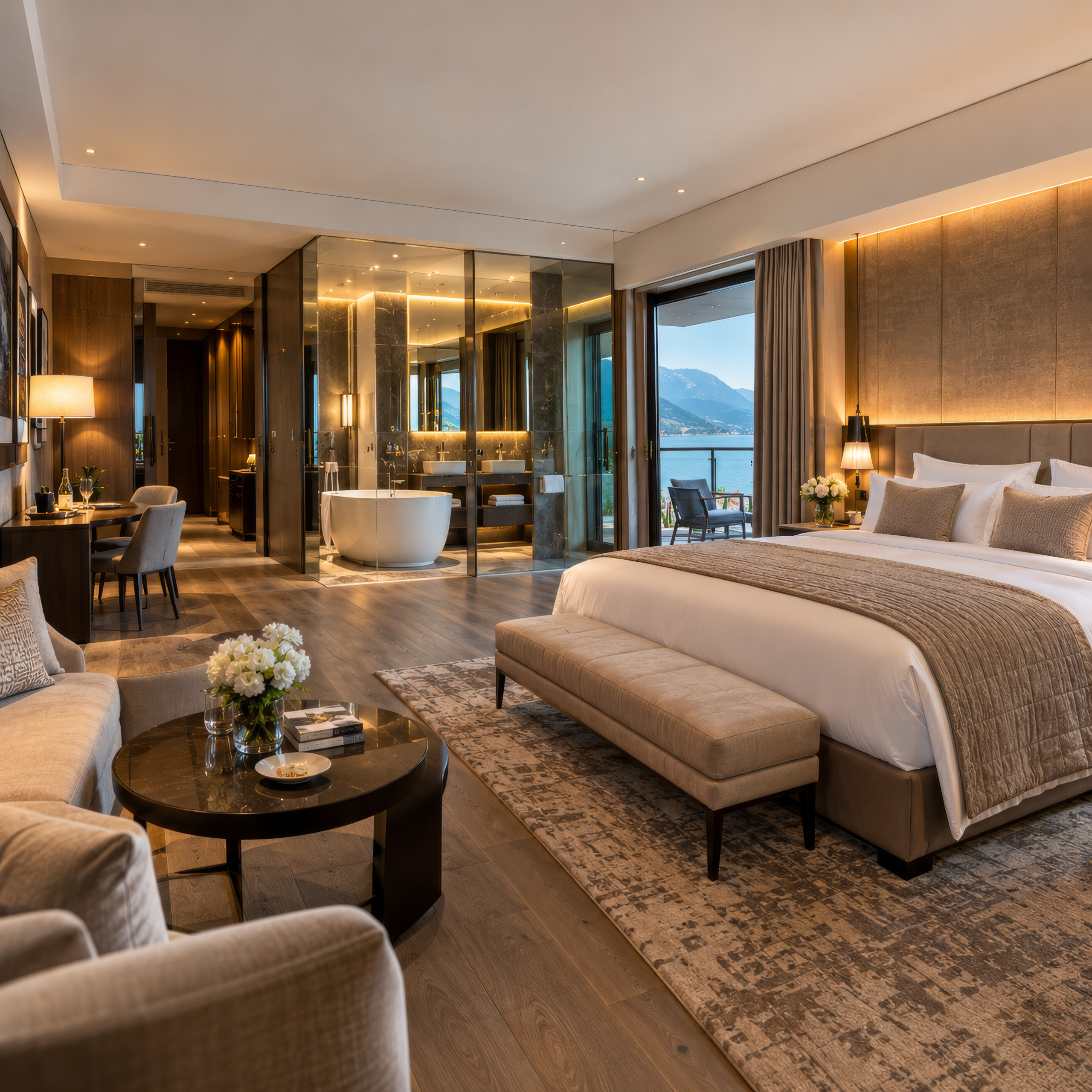 Hochwertige Hotelausstattung als Beispiel für eine Finanzierung im siebenstelligen Bereich